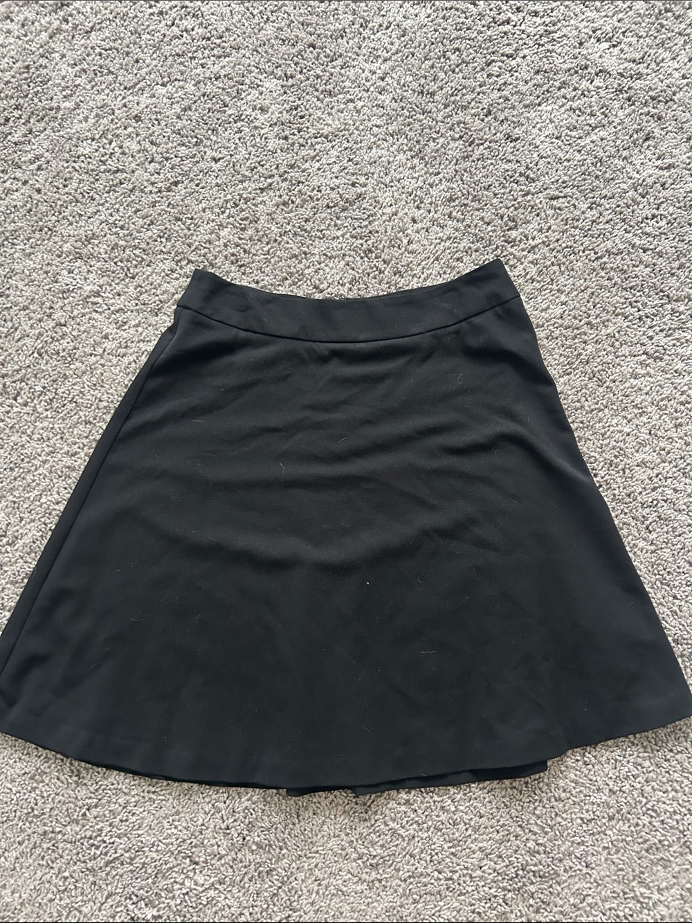 White House Black Market Black A-Line Skirt